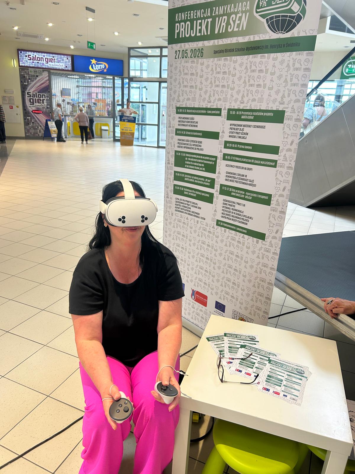 Promocja projektu VR-SEN w lokalnej społeczności