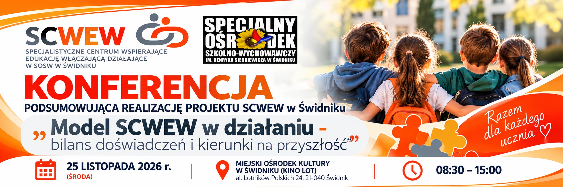Konferencja podsumowująca realizację projektu SCWEW