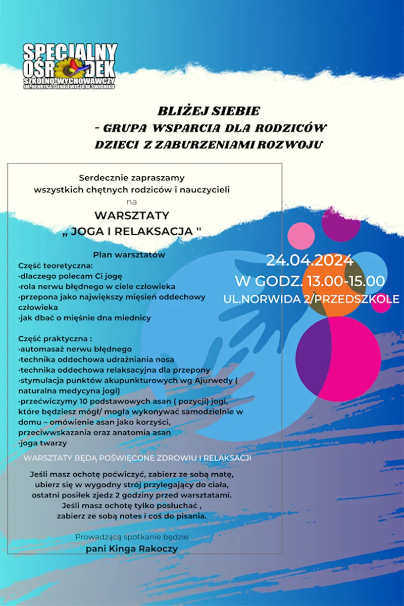 warsztaty joga